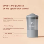 Beaver anti hair loss comb applicator