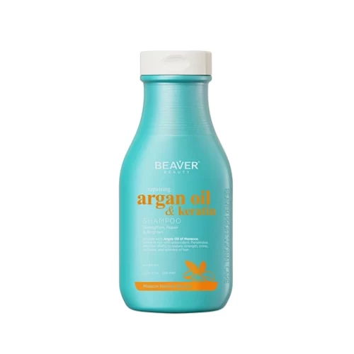 Argan oil shampoo for damaged hair repairing and moisturizing permed and dyed hair