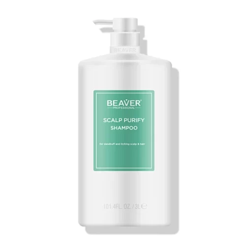 Purifying shampoo for oily scalp oil control dandruff and lightweight shine