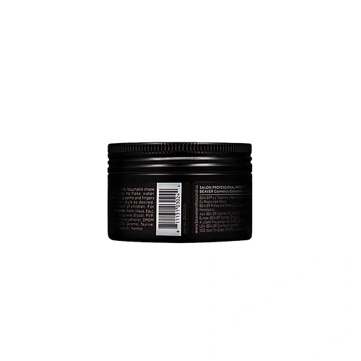 Hair clay for strong hold textured hairstyles and thick hair styling